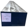 4140 geschmiedeter Stahlblock und Schmied quadratische Platte